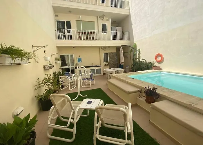 The Valley Maisonette With Private Pool In M\'Scala